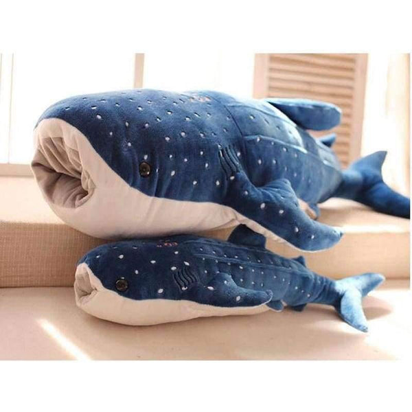 Planet Gates 50/100cm New Style Blue Shark Plush Toys Big Fish Cloth doll Whale stuffed plush animals doll Children Birthday Gift