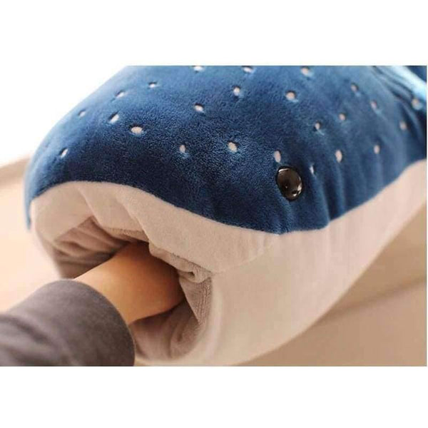 Planet Gates 50/100cm New Style Blue Shark Plush Toys Big Fish Cloth doll Whale stuffed plush animals doll Children Birthday Gift
