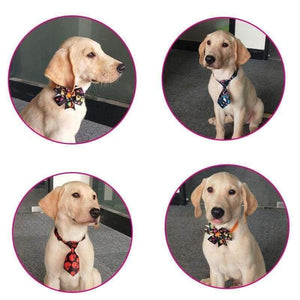 Planet Gates 50/100pc Dog Bow Ties Halloween Christmas Pet Cat Puppy Bowties Neckties  Accessories Dog Holiday Grooming products Supplies