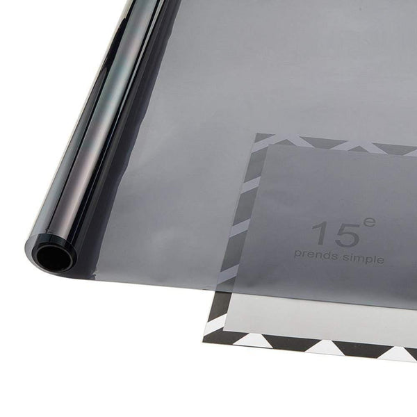 Planet Gates 50* 300cm Black Window Tint Film Glass 25% Roll 1 PLY Auto House Commercial UV+Insulation Car Tint Film for Side Window