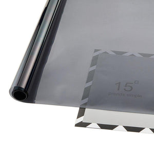 Planet Gates 50* 300cm Black Window Tint Film Glass 25% Roll 1 PLY Auto House Commercial UV+Insulation Car Tint Film for Side Window