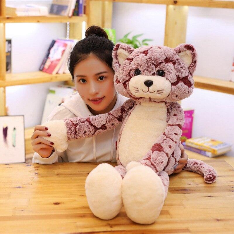 50/70/90CM Kawaii Cat Plush Toy Stuffed Animals Cute Fluffy Long leg Cat Doll Soft Kids Toy Child Birthday Present Xmas Gifts