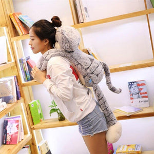 50/70/90CM Kawaii Cat Plush Toy Stuffed Animals Cute Fluffy Long leg Cat Doll Soft Kids Toy Child Birthday Present Xmas Gifts