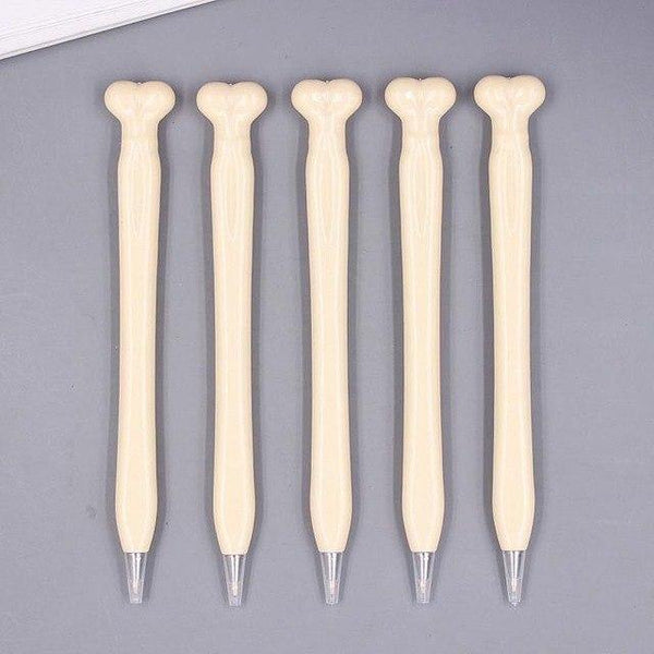 Planet Gates 50 pcs 3 50 Pcs Wholesale Bone Shape Ballpoint Pen Novelty Pen Writing Supplies Gift School Office