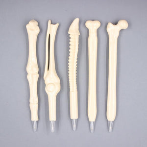 Planet Gates 50 Pcs Wholesale Bone Shape Ballpoint Pen Novelty Pen Writing Supplies Gift School Office