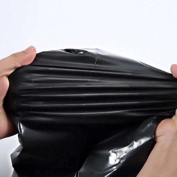 Planet Gates 50 piece / 4x6 inch Black poly mailer shipping plastic packaging bags products mail by Courier storage supplies mailing self adhesive package pouch
