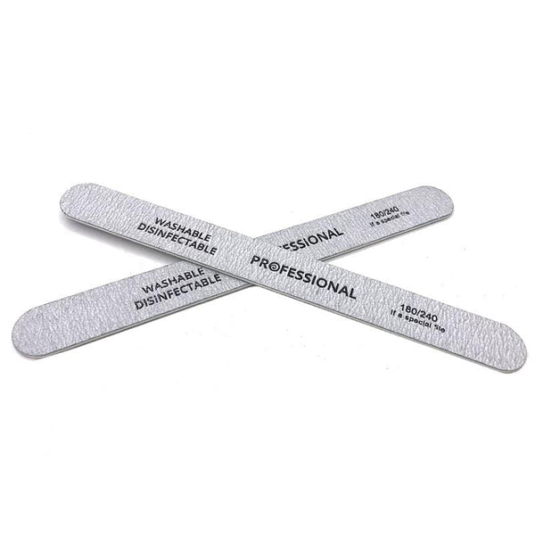 Planet Gates 50 X High Quality Wood Nail Files Artificial Nails Tips File 180/240 Disposable Cuticle Remover Callus Nail Art Styling Tools