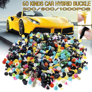 Planet Gates 500/800/1000 Mixed Auto Fastener Vehicle Car Bumper Clips Retainer Fastener Rivet Door Panel Fender Liner Universal for All Car