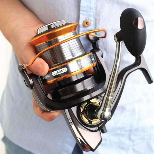 Planet Gates 5000-9000 Size 12+1 Ball Bearings Big Trolling Fishing Reels Feeder Metal Fishing Reel Carp Molinete Reel Shimano