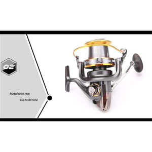 Planet Gates 5000-9000 Size 12+1 Ball Bearings Big Trolling Fishing Reels Feeder Metal Fishing Reel Carp Molinete Reel Shimano