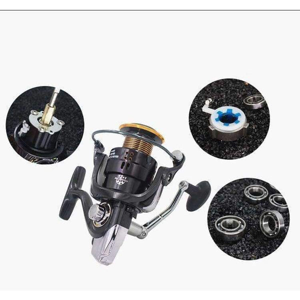 Planet Gates 5000-9000 Size 12+1 Ball Bearings Big Trolling Fishing Reels Feeder Metal Fishing Reel Carp Molinete Reel Shimano