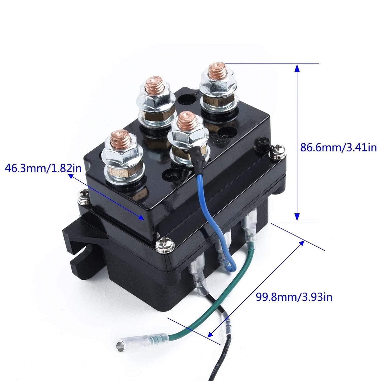 500A Winch Remote Kit 12V 500A Contactor Winch Control Solenoid Relay