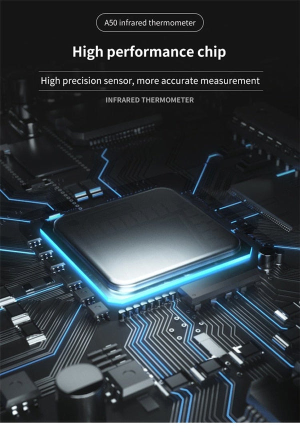 Planet Gates 500C Digital Non-Contact Infrared Thermometer Laser Pyrometer For Boiler Home Oven Confectionery Bath Water BBQ Temperature Mete