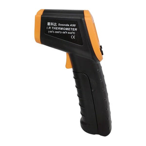 Planet Gates 500C Digital Non-Contact Infrared Thermometer Laser Pyrometer For Boiler Home Oven Confectionery Bath Water BBQ Temperature Mete