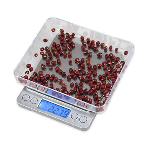 Planet Gates 500g*0.01g Mini Portable  Digital Scale for Kitchen Food  Jewelry High Precision Postal Case Weighing Tools Balanca Scales 0.01g