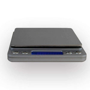 Planet Gates 500g x 0.01g Portable Mini Electronic Food Scales Pocket Case Postal Kitchen Jewelry Weight Balanca Digital Scale With 2 Tray