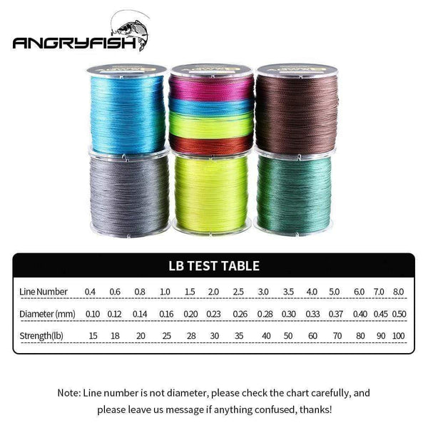 Planet Gates 500M 9 Strands Super Multicolor PE Braided Fishing Line Strong Strength Fish Line