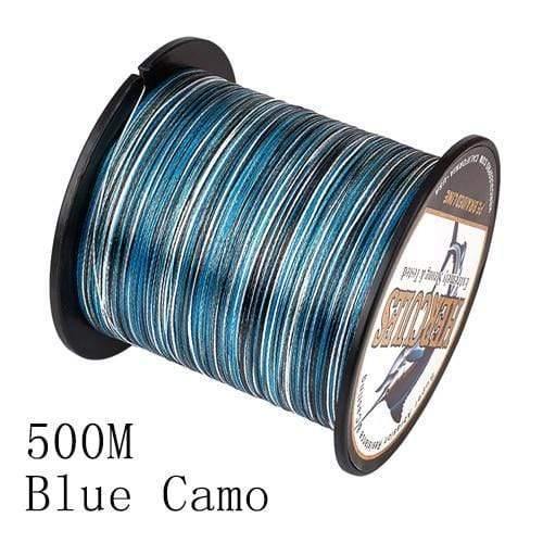 Planet Gates 500M Blue Camo / 10 Fishing 4 Strands 100M 300M 500M 1000M 1500M 2000M PE Braided Fishing Line Saltwater Weave Carp Fishing Cord Pesca Wire