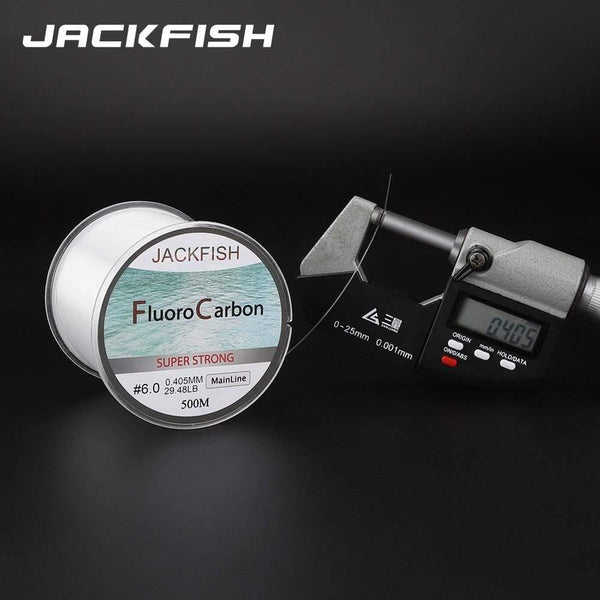 Planet Gates 500M Fluorocarbon Fishing Line  5-32LB test Carbon Fiber Leader Line 0.165-0.46mm fly fishing line pesca