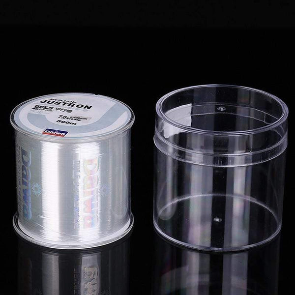 Planet Gates 500m Super Strong Daiwa Justron Nylon Fishing Line 2LB - 40LB 7 Colors Japan Monofilament Main Line with Plastic Box