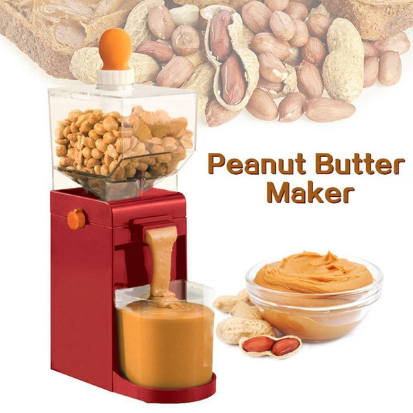 500MHot Sale Mini Household Electric Grinder Electric Making Peanut Butter Machine Coffee Grinder Mini DIY Making Peanut Grinder