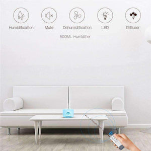 Planet Gates 500ml Aroma Essential Oil Diffuser Air Humidifier LED Light Aroma Diffuser Auto Shut-off  Diffuser Humidificador Home Appliances