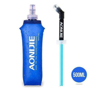 Planet Gates 500ml with Straw 250/500ML Outdoor Camping Hiking Running Soft Flask Sports Cycling Running Water Hydration Bottle