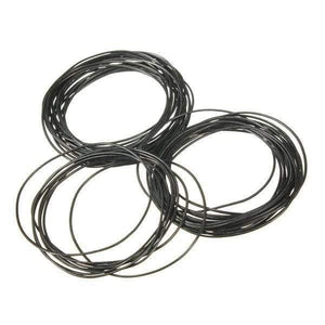 Planet Gates 500pcs 0.8mm 31mm-40mm O Ring Rubber Seal Washers Waterproof Round Watch Gaskets