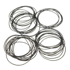 Planet Gates 500pcs 0.8mm 31mm-40mm O Ring Rubber Seal Washers Waterproof Round Watch Gaskets