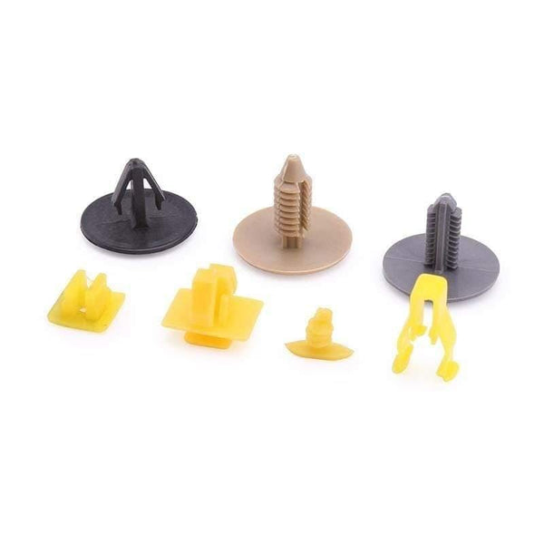 Planet Gates 500pcs Car Door Trim Panel Clip Fastener Rivets Pins Push in Pin Engine Fender Fastener Clip Pin Screwdriver Clip Set