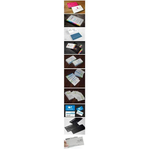 Planet Gates 500pcs Double faced printing Paper Business  card Free design  Business  card printing Free Shipping N0.1011