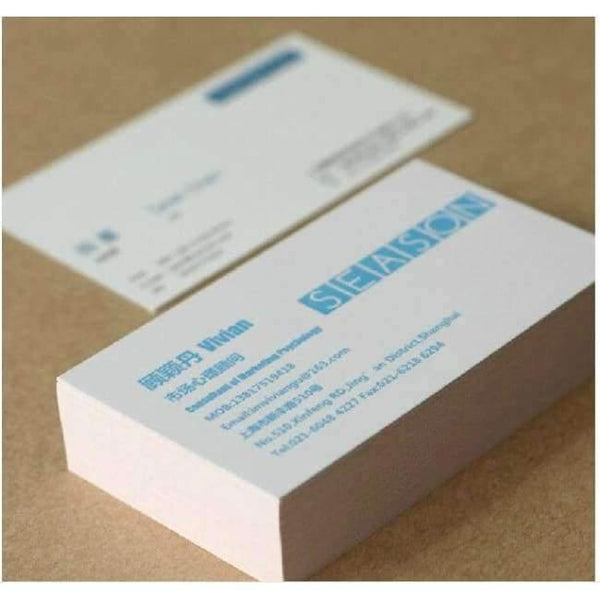 Planet Gates 500pcs/lot 300gsm art paper Business Card 4 Color Offset Printing,business card printing custom business cards