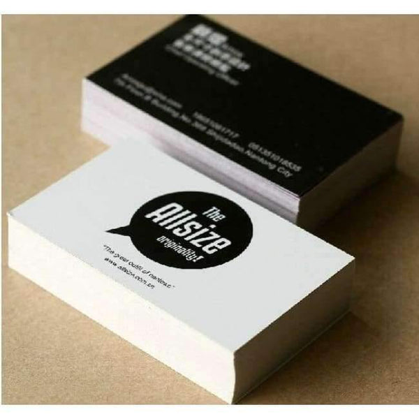 Planet Gates 500pcs/lot 300gsm art paper Business Card 4 Color Offset Printing,business card printing custom business cards