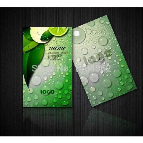 Planet Gates 500pcs/lot  300gsm Coated Paper color rwo sides, Exquisite business cards printing  Free design anf free shipping NO.1004