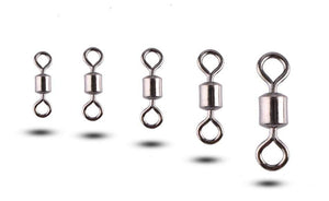 Planet Gates 500pcs/lot Fishing Swivels 4# 6# 8# 10# 12# Rolling Swivel Connector For Fishing hooks Fishing Tackle Accessories