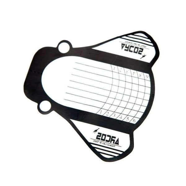 Planet Gates 500Pcs Nail Art Tips Extension Guide Forms Polish Gel U Shape French Tips Nail Forms Extension Sticker Manicure Styling Tools