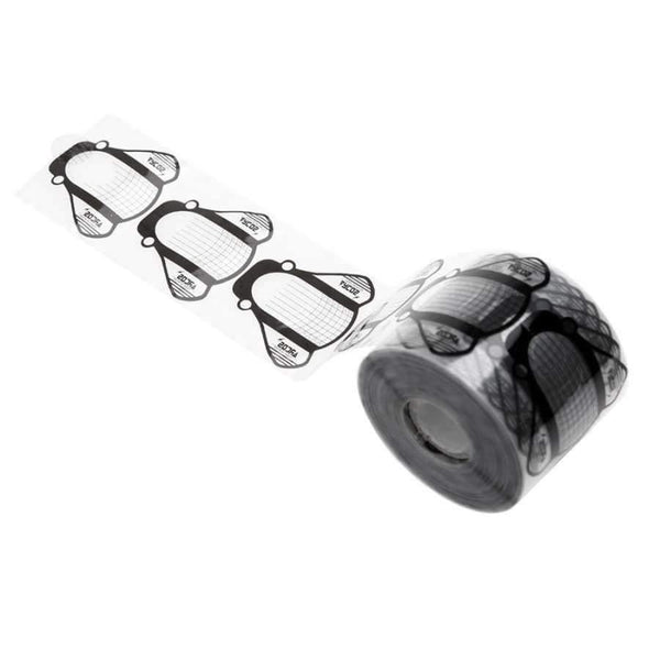 Planet Gates 500Pcs Nail Art Tips Extension Guide Forms Polish Gel U Shape French Tips Nail Forms Extension Sticker Manicure Styling Tools