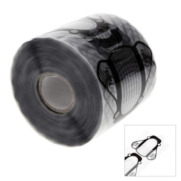 Planet Gates 500Pcs Nail Art Tips Extension Guide Forms Polish Gel U Shape French Tips Nail Forms Extension Sticker Manicure Styling Tools