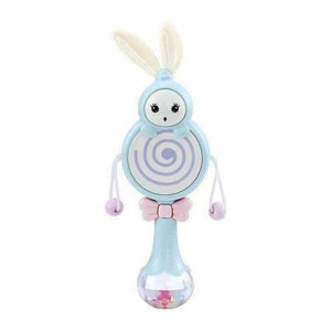 Planet Gates 503-B Rabbit Baby Rattles Mobiles Music Rhythm Light Hand Bed Bell Soft Teether Education 0-12 Months Toy for Newborn Gift BEI JESS