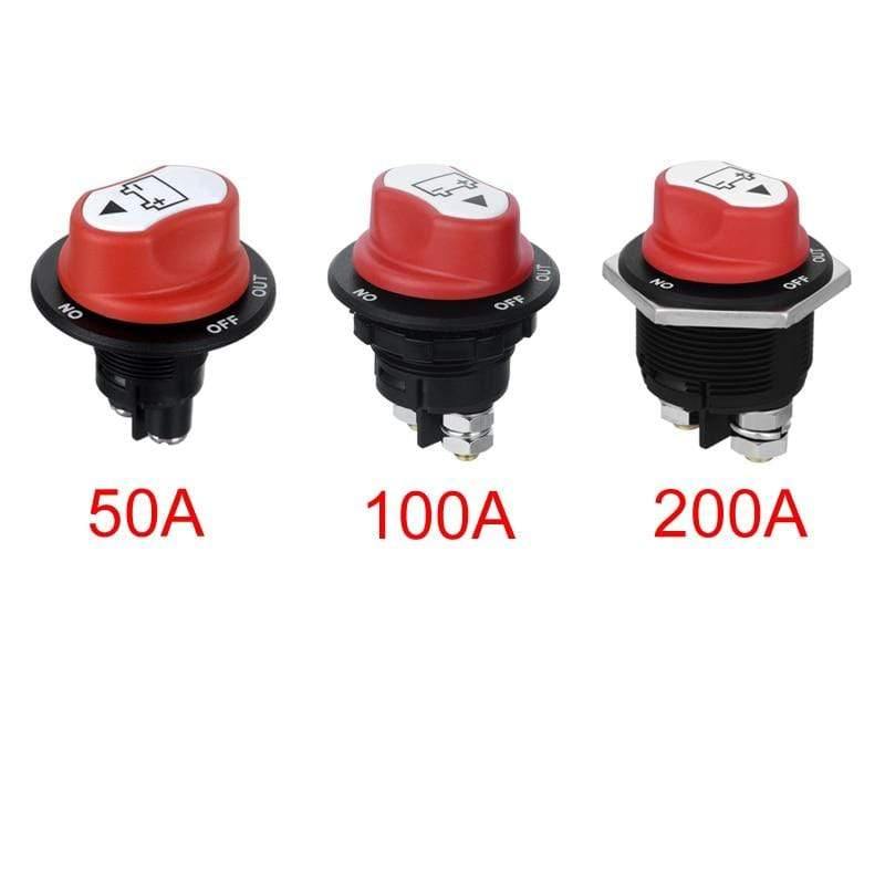 Planet Gates 50A 100A 200A Battery Isolator Cut Out Off Kill Switch Kit Car Race Rally Switch for motorcycle/car/boart