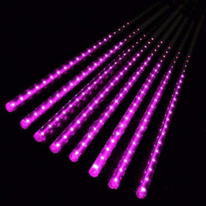 Planet Gates 50cm 30cm 20cm waterproof Meteor Shower Rain Tubes Led Light Lamp 240V EU Plug Christmas Light Wedding Garden Decoration Xmas