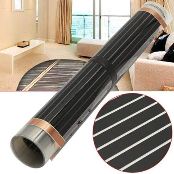 Planet Gates 50cm*4m Electric Heating Film Infrared Underfloor Foil Warming Mat 220V 220W Floor Heating Systems & Parts Living Room Warm Mat