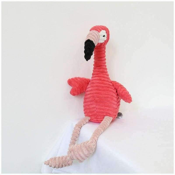 Planet Gates 50cm New arrivals flamingos plush toy Stripe Soft Wild Bird Kid Toy Christmas Gift NO CHANGE Stock