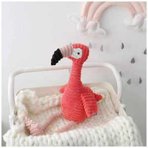 Planet Gates 50cm New arrivals flamingos plush toy Stripe Soft Wild Bird Kid Toy Christmas Gift NO CHANGE Stock