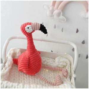 Planet Gates 50cm New arrivals flamingos plush toy Stripe Soft Wild Bird Kid Toy Christmas Gift NO CHANGE Stock