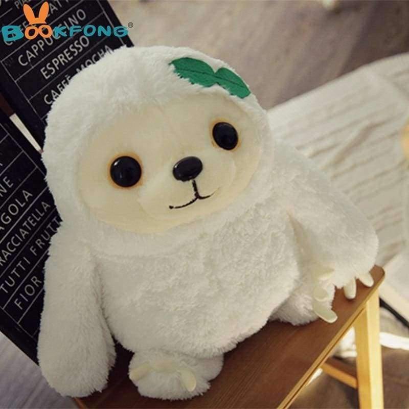 Planet Gates 50cm white Simulation Sloth Baby Doll Lifelike Sloth Plush Toys Stuffed Dolls Kids Toys Lovely Doll Girlfriend Best Gifts Brinquedos