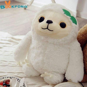 Planet Gates 50cm white Simulation Sloth Baby Doll Lifelike Sloth Plush Toys Stuffed Dolls Kids Toys Lovely Doll Girlfriend Best Gifts Brinquedos