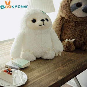 Planet Gates 50cm white Simulation Sloth Baby Doll Lifelike Sloth Plush Toys Stuffed Dolls Kids Toys Lovely Doll Girlfriend Best Gifts Brinquedos