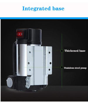 Planet Gates 50l/min Ac Dc Electric Automatic Fuel Transfer Pump Small Auto Refueling Pump For Pumping Oil/diesel/kerosene/water