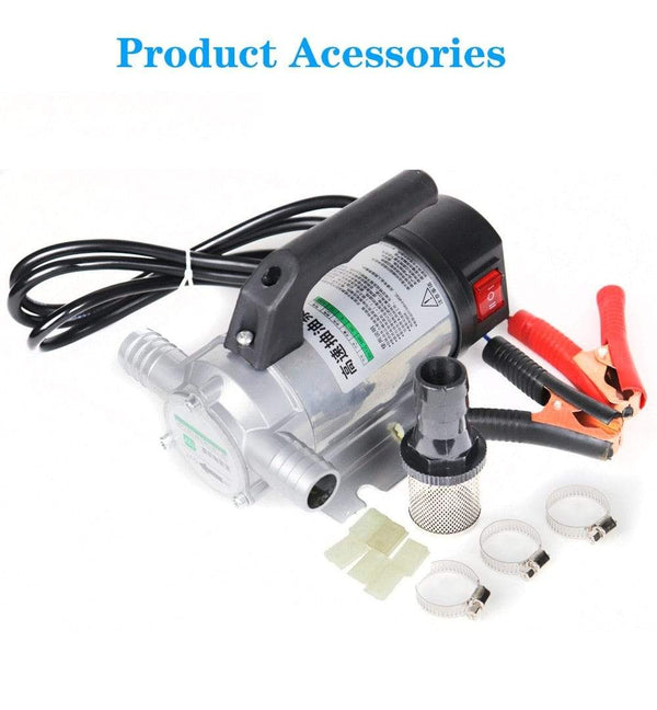 Planet Gates 50l/min Ac Dc Electric Automatic Fuel Transfer Pump Small Auto Refueling Pump For Pumping Oil/diesel/kerosene/water